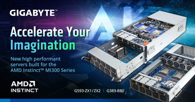GIGABYTE Unveils Next-gen HPC & AI Servers with AMD Instinct